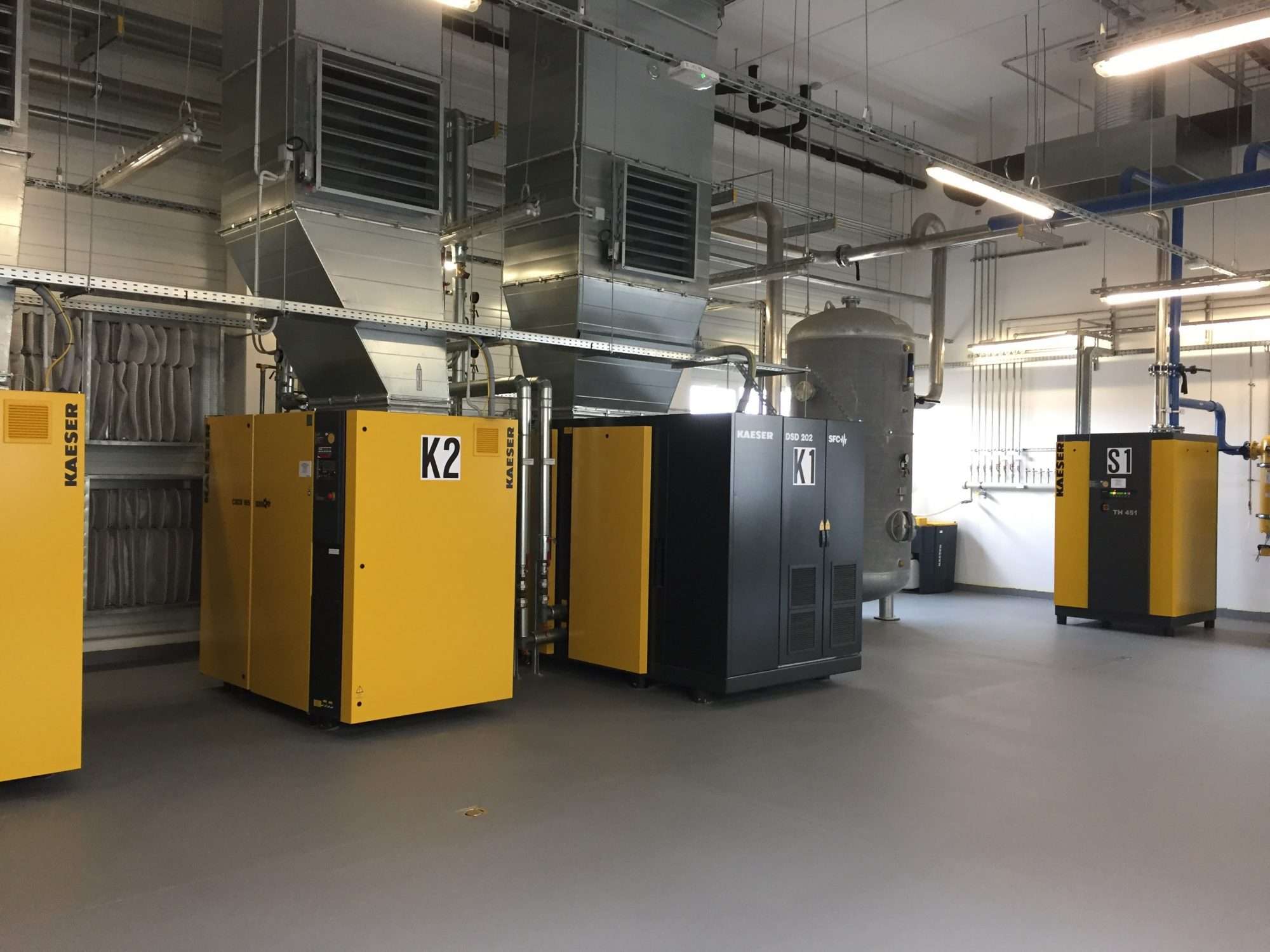 Compressor plants